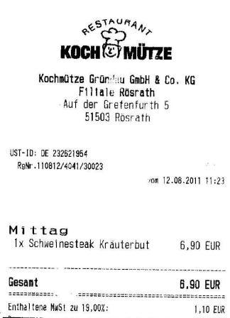 hvpg Hffner Kochmtze Restaurant